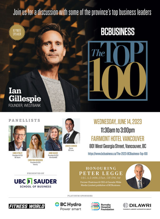 BCBusiness Top 100 Luncheon