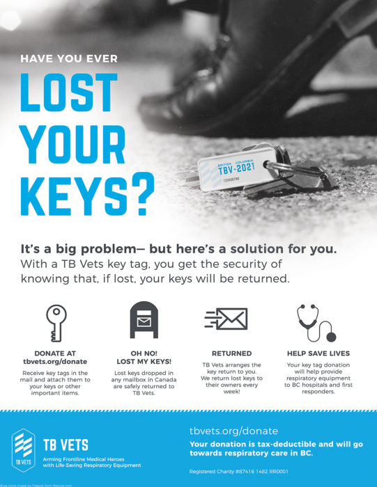 TB Vets - Lost Your Keys?
