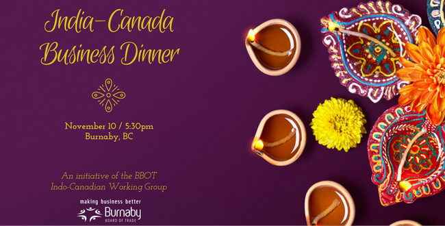 India-Canada Business dinner