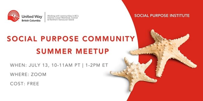 Social Purpose Community Summer Meetup
