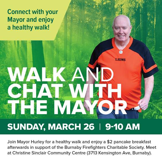 Walk with the Mayor Mar 26